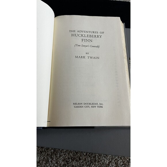 The Complete Novels Of Mark Twain 7 Volume Hardcover Book Set Nelson Doubleday - Picture 11 of 14